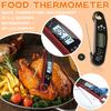 Folding Temperature Measuring Food, Kitchen Oven Barbecue Temperature Measuring, Meat Barbecue Temperature Measuring