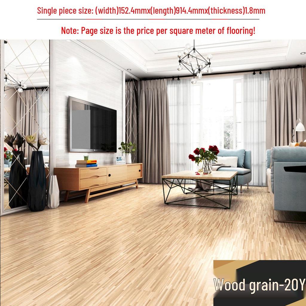 Самоклеящаяся водонепроницаемая виниловая наклейка для пола под камень: Толстое, износостойкое ПВХ-покрытие для спален