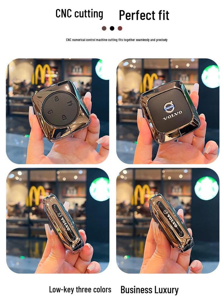 Высококачественная металлическая крышка для ключа 2026 Volvo XC70/ES90/EX90