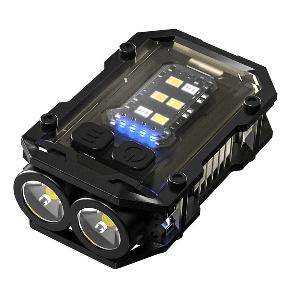 Mini COB Keychain Light Portable Super Bright Camping Flashlight Magnetic Key Chain Torch Work Light Outdoor Emergency Lantern