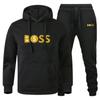 Men's Casual Sports Suit Fashion Printed BS Men's Fall And Winter New Products Hoodie Hoodie Pants