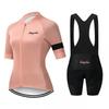 Womens Cycling Jersey Shorts Set Breathable Quick-Dry Team Edition Road Bike Apparel