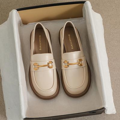 Кожаные женские новые женские туфли в британском стиле, маленькие кожаные туфли, женская обувь, туфли в стиле маленькой феи