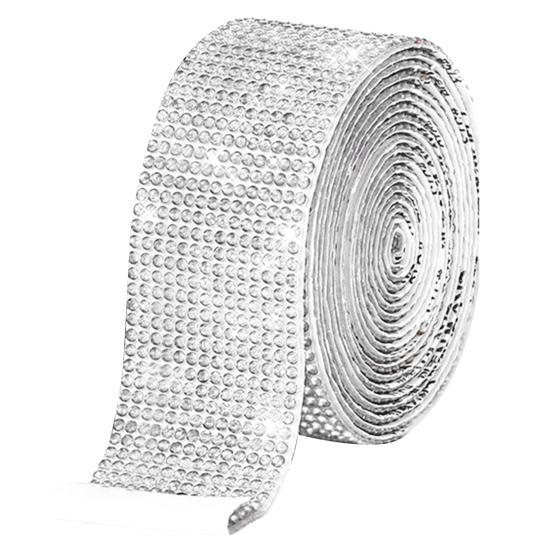 1 рулон 90 см ленты со стразами самоклеящиеся блестящие искусственные кристаллы декоративные ленты одежда