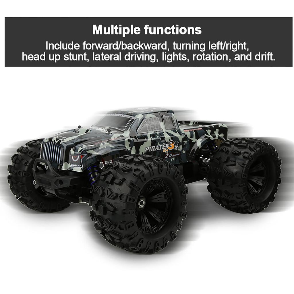 For ZD Racing MT8 Pirates3 18 2.4G 4WD 90kmh Electric Brushless RC Car