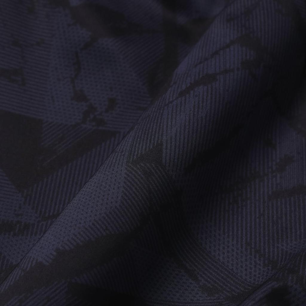 Windbreaker Descente HEATNAVI TOUGH Pattern Graphic Full Zip Hoodie Training NVNV S [Move Sports] All-over