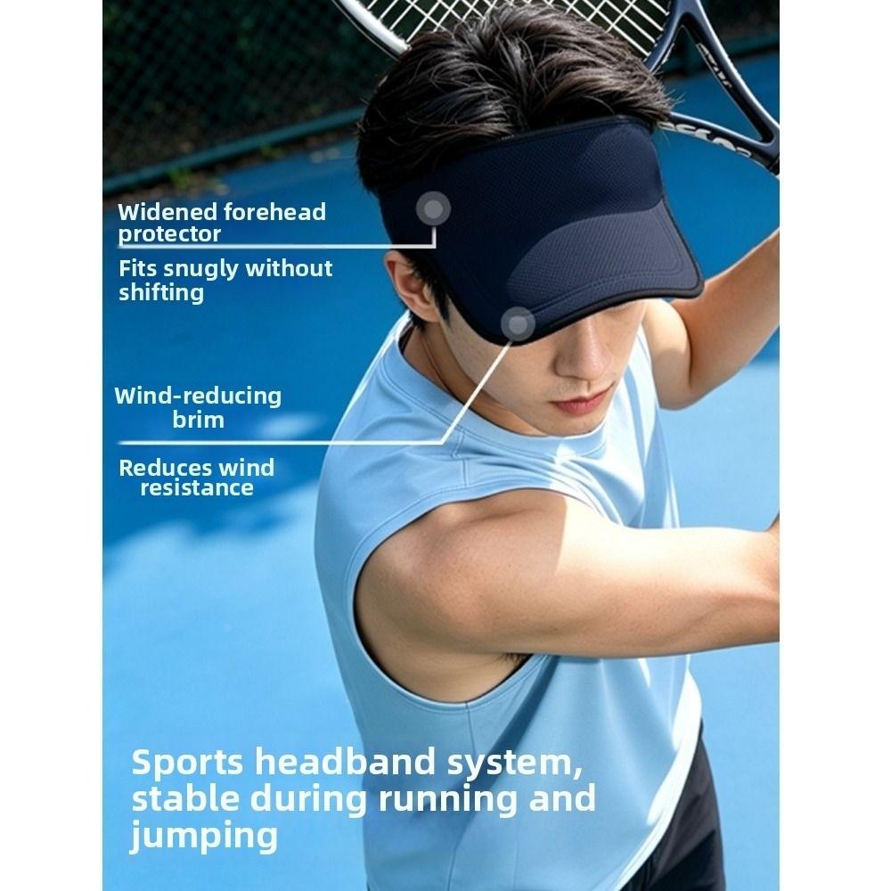 Quick Drying Sports Sun Visor Packable Running Visor Creative Gift Open Top Visor