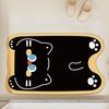 Cartoon bathroom absorbent and easy to dry foot mat, anti slip mat for entering the home, bathroom diatomaceous earth floor mat