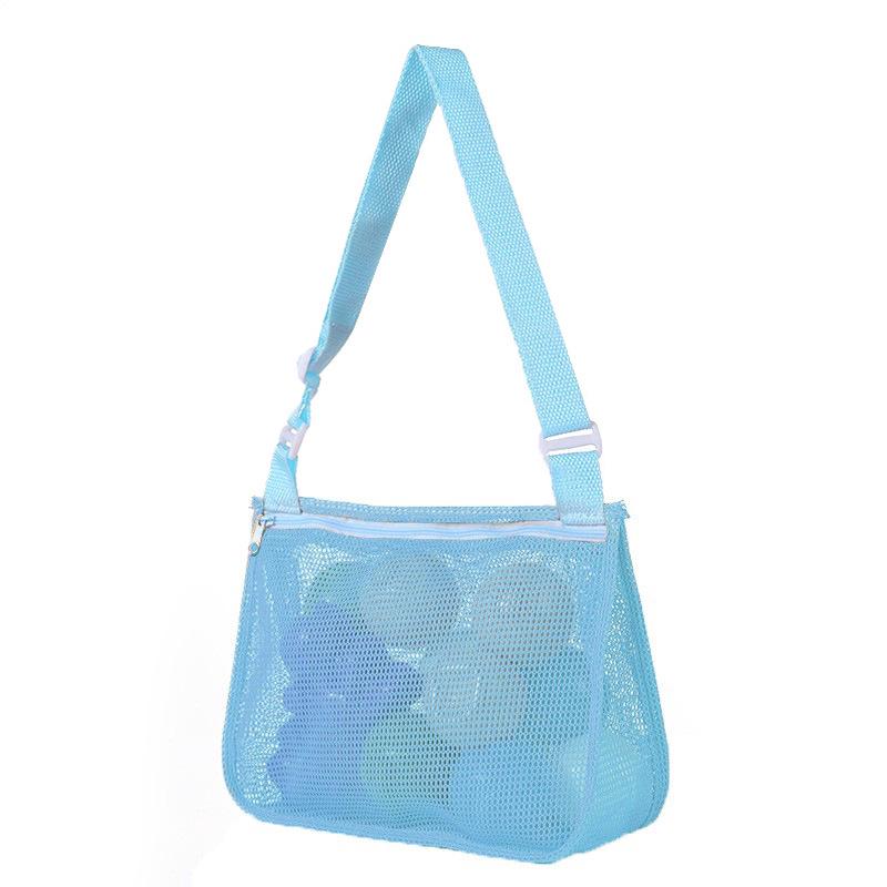 Kids' Travel Beach Toy Mesh Storage Shoulder Bag