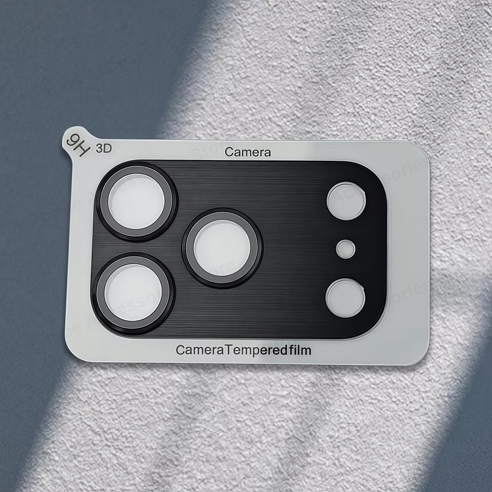 Металлическое защитное стекло для камеры для iPhone 17 Pro Max 17Pro Max Крышка кольца объектива из сплава для iPhone17 Pro Max Аксессуары для объектива телефона