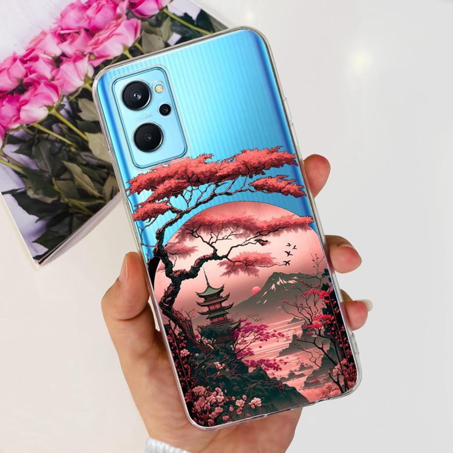 Модный чехол с рисунком для Realme 9i RMX3491, мягкая силиконовая TPU задняя крышка для чехлов телефона Realme9i 4G