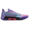 Li Ning Blade 4 V2 Амортизация Скользкая Подошва Легкие Отскок Низкие Баскетбольные Кроссовки Мужские Сине-Фиолетовые ABAU037-9