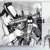 Американская Женщина Джаз Душевая Занавеска Африканская Черная Девушка Поющая Джазмен Афроцентричное Черное Искусство Гранж Стиль Ванная Комната Занавески Декор