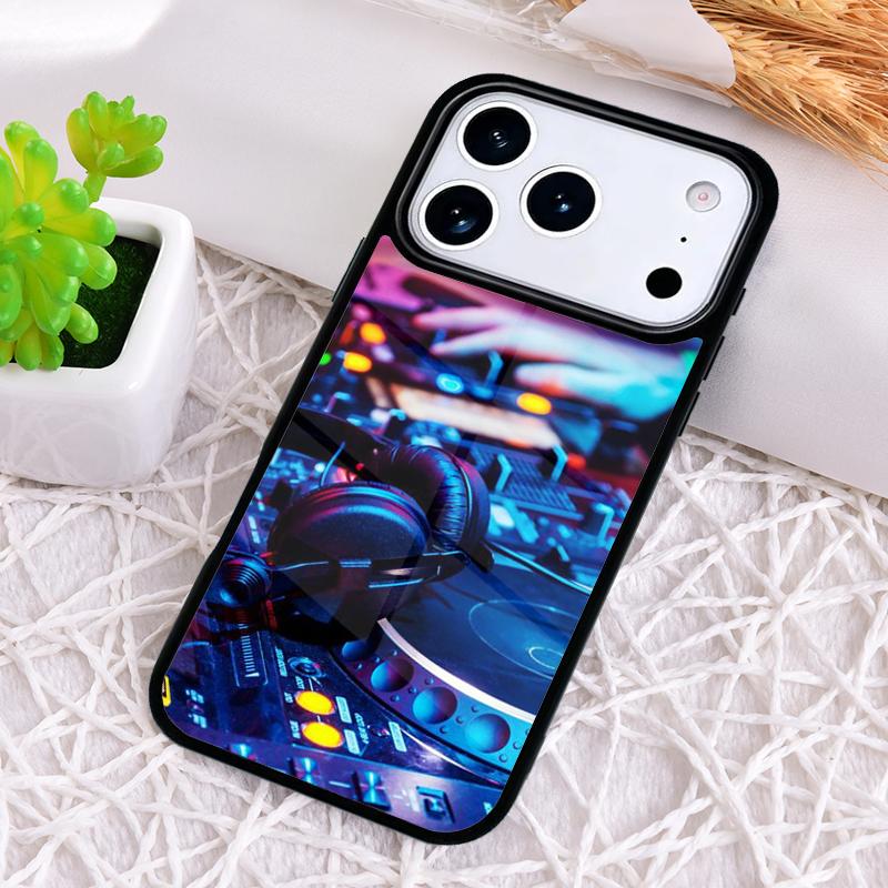 Чехол для телефона Ddj Dj Music для iPhone 17 Air 16 15 11 12 14 13 Pro Max Ударопрочный чехол