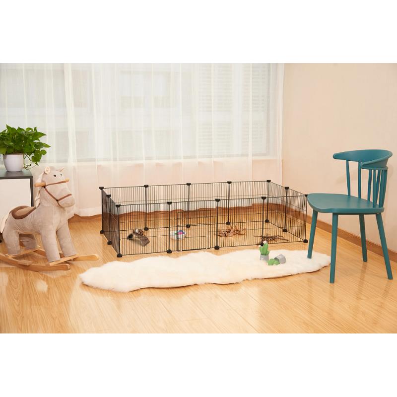 Playpen Cage Metal Pen for Rabbits Small Animals Foldable Run