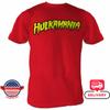 Унисекс WWE Халк Хоган Логотип Hulkamania Реплика Костюм для косплея на Хэллоуин Футболка Унисекс Футболка