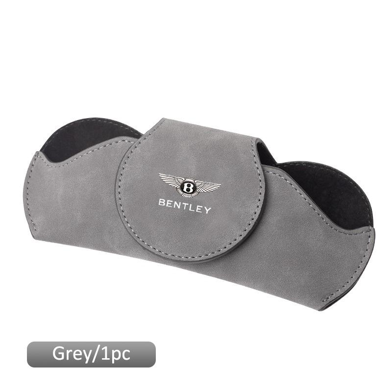 Car Glasses Case Sun Visor Glasses Holder Sunglasses Clip Storage for New Bentley Flying Spur Continental GT Bentayga Mulsanne NS1