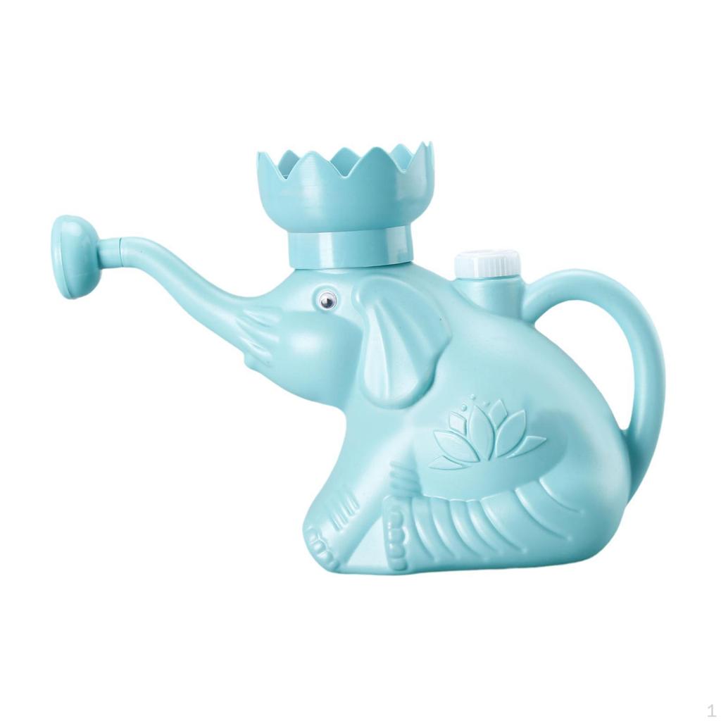 Слон Лейка Садовая Вода Детский Подарок Милая Головка Разбрызгивателя Горшок Садоводство