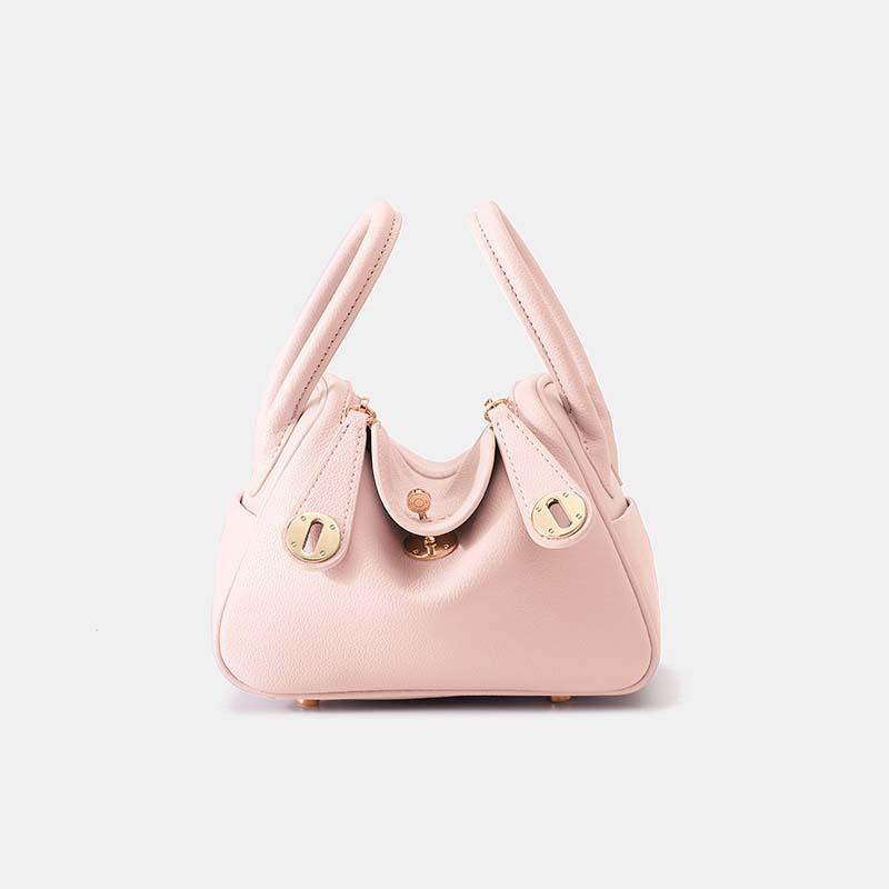 2025 Новая Женская Сумка из Натуральной Кожи Кожа Головного Слоя Сумка Lindy Маленькая Lindy Модная Универсальная Ручная Одноплечевая Сумка Кроссбоди