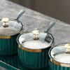 Sealed Condiment Container Plastic Salt Suger Jar Kitchen Accessories Spice Jar  Salt