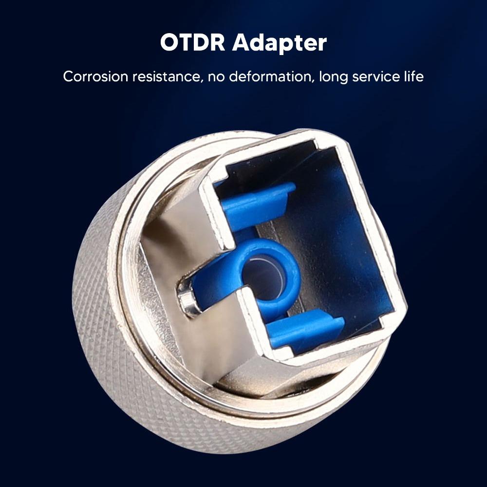 Durable Fiber Optic Tester Square Shape Transfer Connector OTDR SC Adapter Fiber Optic Testing