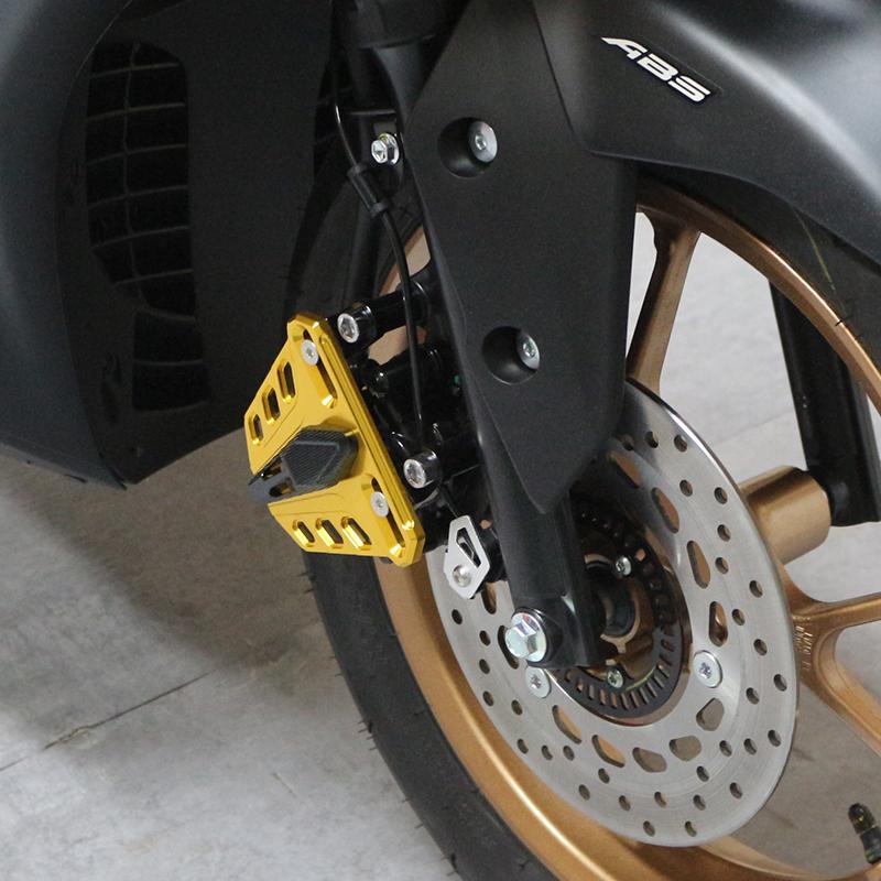 Мотоциклетный алюминиевый передний тормозной суппорт с ЧПУ, защита для YAMAHA NMAX155 AEROX155 NVX155 NMAX 125 NVX 155 NMAX160