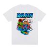Футболка Drain Band Merchandise из хлопка, идентичная той, что на сайте, винтажная футболка с коротким рукавом.