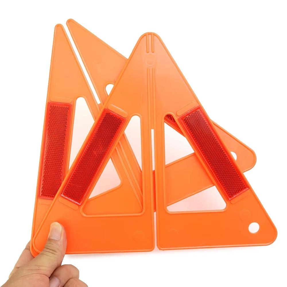 Reflective Cars Stop Sign Stand Red Car Breakdown Warning Sign  Road Emergency Standby