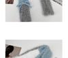 Korean Cute Fluffy Bow Knit Scarf - Women's Winter Neck Warmer