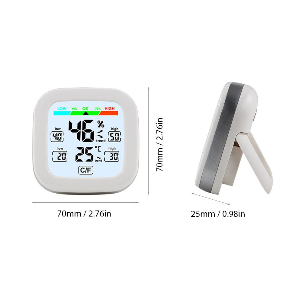 Крытый электронный гигрометр и термометр, цифровой измеритель температуры и влажности, беспроводной датчик температуры.