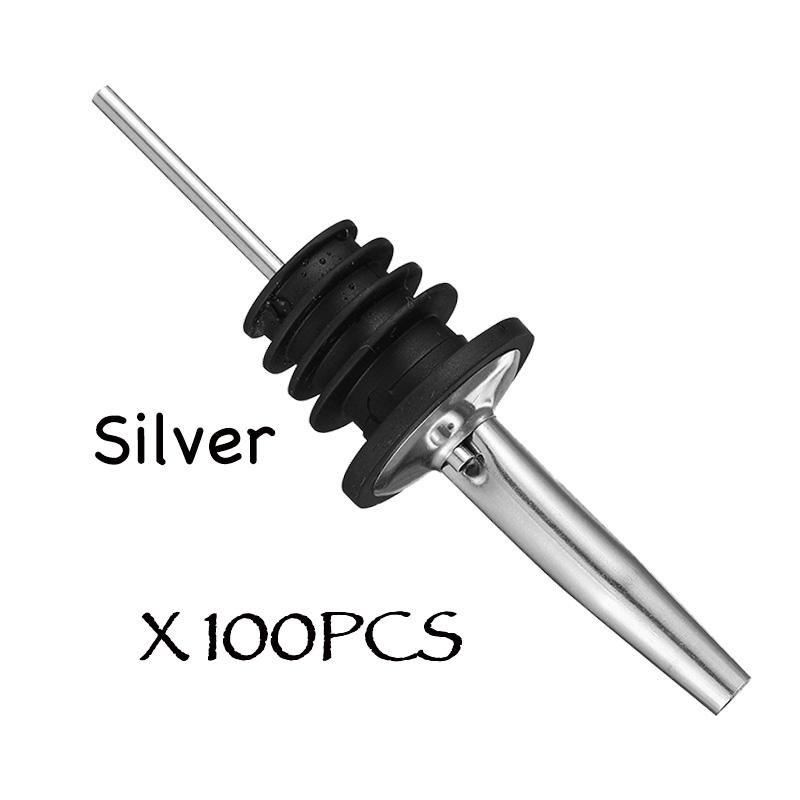 100PCS Wine Pourer Stopper Bottle Pourer Classic Bottle Liquor Pourer Oil Dispenser,Pack Of 100