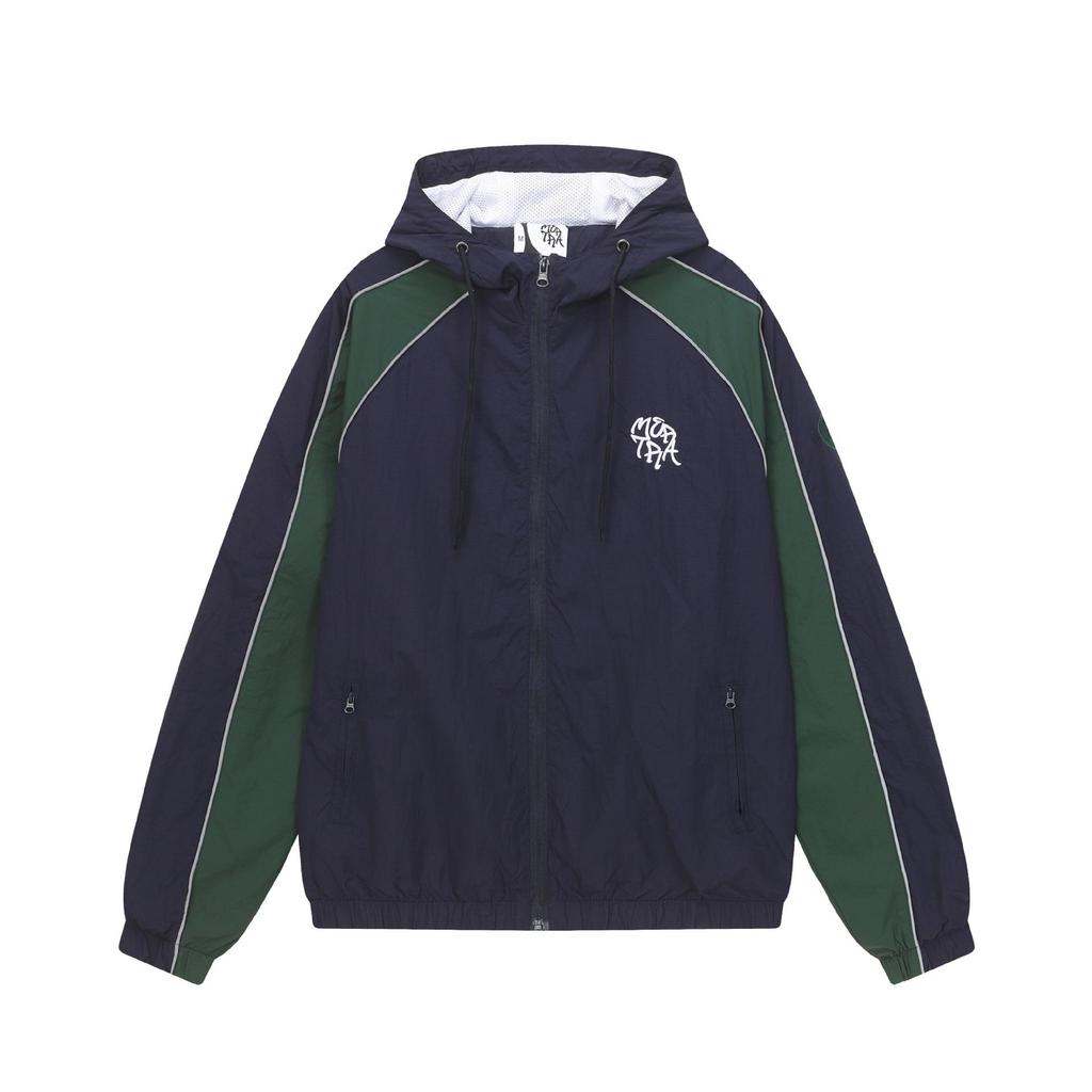 Мужская зимняя пуховая куртка с капюшоном и вышивкой Trapstar - Американский уличный хип-хоп стиль