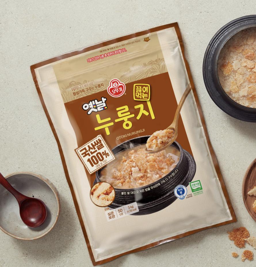 Ottogi Old Fashioned Savory Boiled Scorched Rice Toasty Crunch Meal 3kg