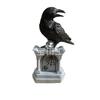 Tombstone crow resin crafts are suitable for tabletop pendulum courtyard decoration garden atmosphere layout