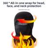 Breathable Balaclava Cycling Cap Neck Protection Ski Windproof Cap Warm Hat Mask  Outdoor Sports