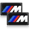 2/5/10PCS BMW E46 E39 E38 E90 E60 E36 F30 F20 X3 X5 X7 M Logo Car Steering Wheel Wheel Center Emblem Badge Sticker Decal Styling MM1
