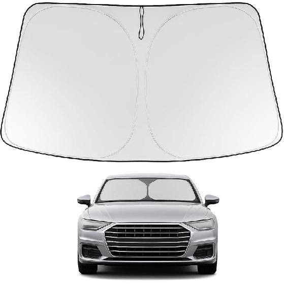 Складная солнцезащитная шторка на лобовое стекло Proadsy 2025 для RAV4, подходит для кроссовера RAV-4 SUV Crossover, TRD Off-Road, LE XLE Premium Limited.