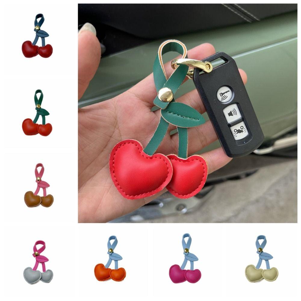 PU Leather PU Leather Hanger Car Keyring Bag Pendant Lovely Keychain Bag Ornament