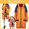 Kakegurui Азартный игрок Руна Ёмодзуки Косплей Костюм Уютное Худи Пальто