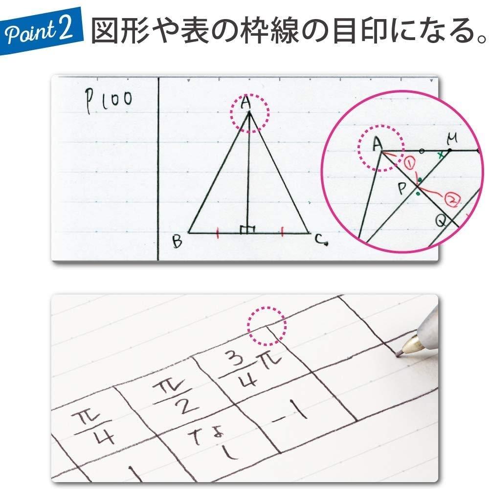 KOKUYO Блокнот Campus Note B5 в горошек, формат А, 5 цветов, упаковка из 6 книг AM-3CATNX6