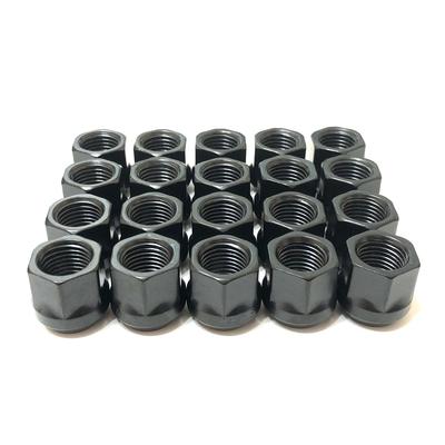 Гайки Deepa Ribusu M14 19HEX Черные сквозные для Toyota Land Cruiser Lexus P1.5 (20 шт.) 100/200, LS460/LS600/LX570/LC500/Tundra/Sequoia