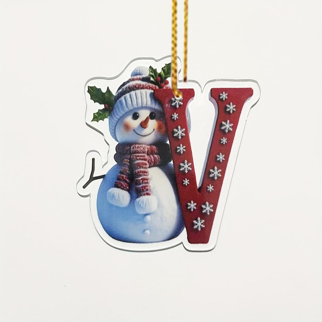 Christmas Decoration Pendant Christmas Tree Tag Theme Party Crafts Ornament