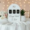 Countdown Display Wedding Countdown Sign Wooden Display Number Block Sign  Wedding Celebration