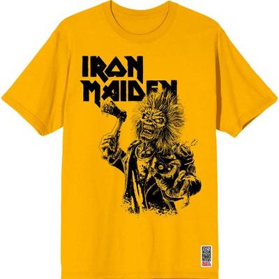 Iron Maiden Унисекс для взрослых (оценка). Футболка 1975 Axe Eddie