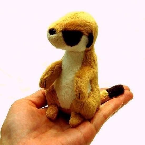 Animal Beans Meerkat Plush Toy 10cm