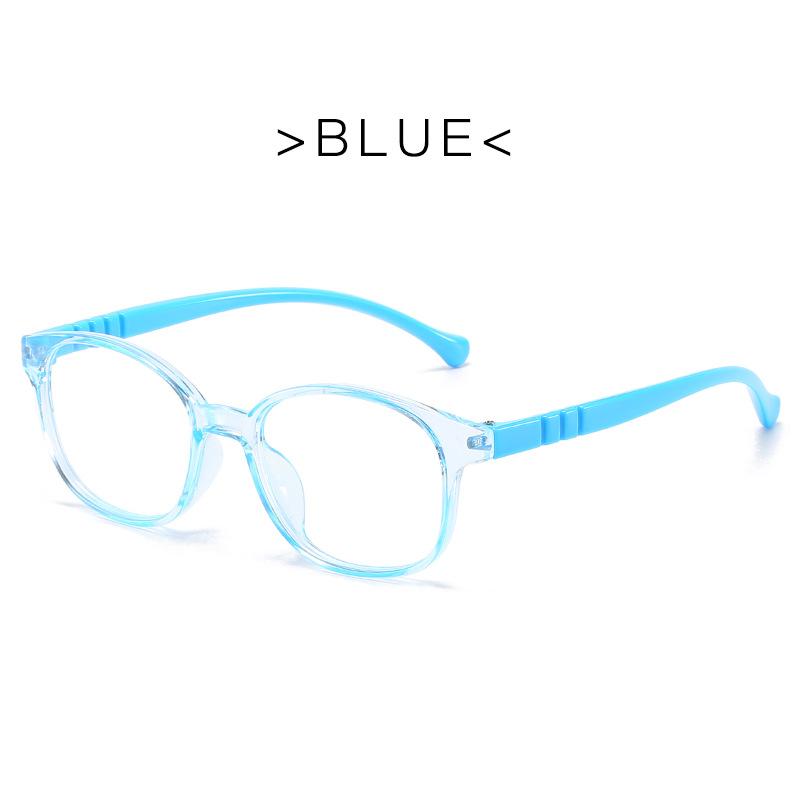 Children Kids High Quality Portable Computer Plain Glasses Hot Sale Glasses Boys Online Classes Popular Clear Lens Comfortable Girls Accessories
