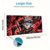 Подушка с принтом Черного Клевера Нескользящий Большой Коврик для Мыши Laptop Tablet XXL Коврик Игровой Коврик для Мини-ПК С заблокированным краем