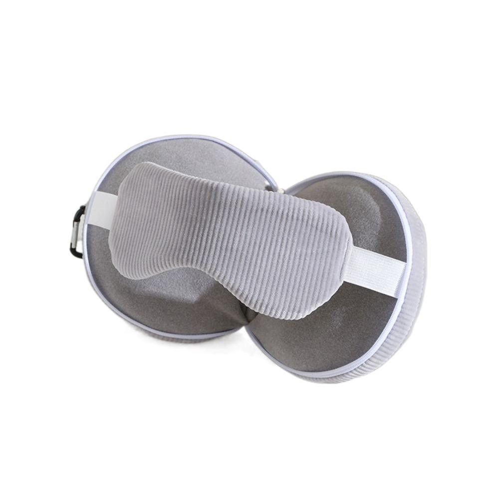 Складная маска для глаз 2 в 1, подушка, мягкая U-образная подушка, портативный подголовник для шеи, подарок