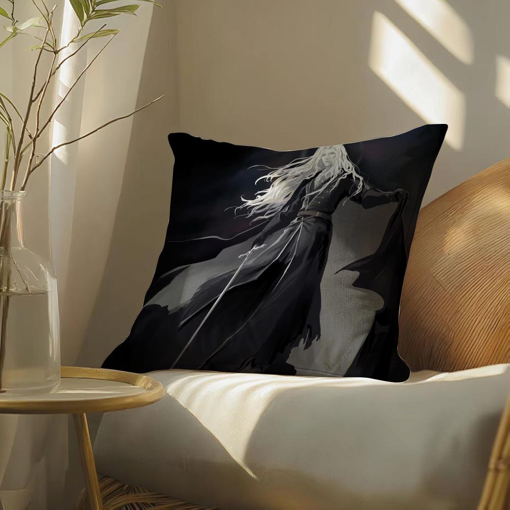 Castlevaniaanimegame Pillow Case Pillowcase, Double-Sided Printed, Sofa Cushion, Bedroom Headboard