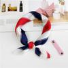 Decorative Simple Texture Silk Scarf Women'S New Style Spring And Autumn Summer Fashion Versatile Headscarf Work Scarf